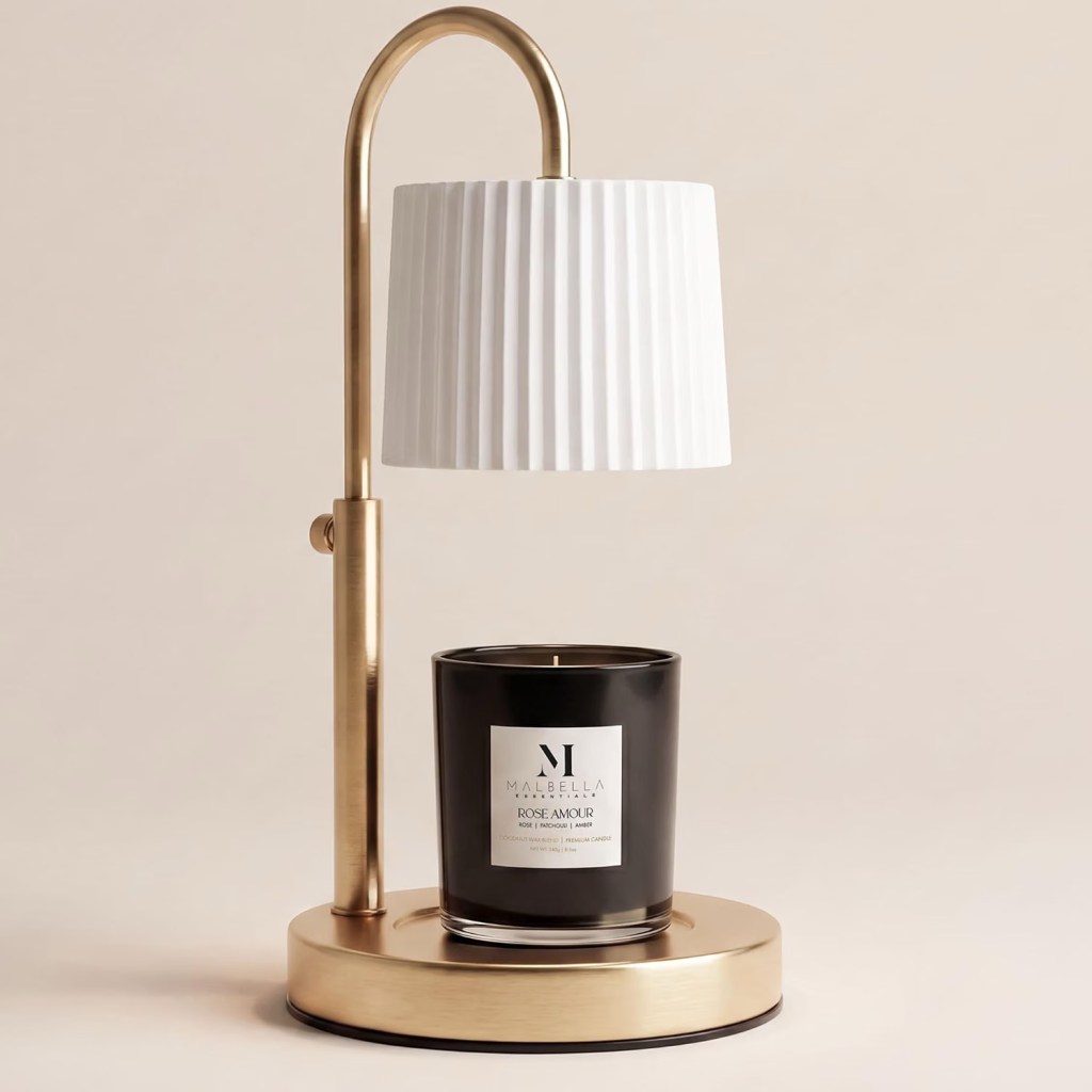 White Shade Candle Warmer