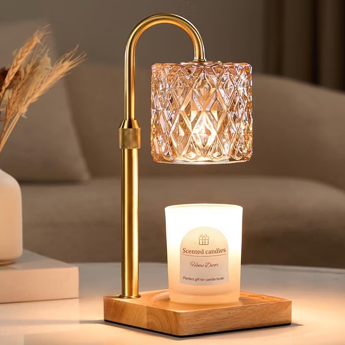 Rose Colored Candle Warmer