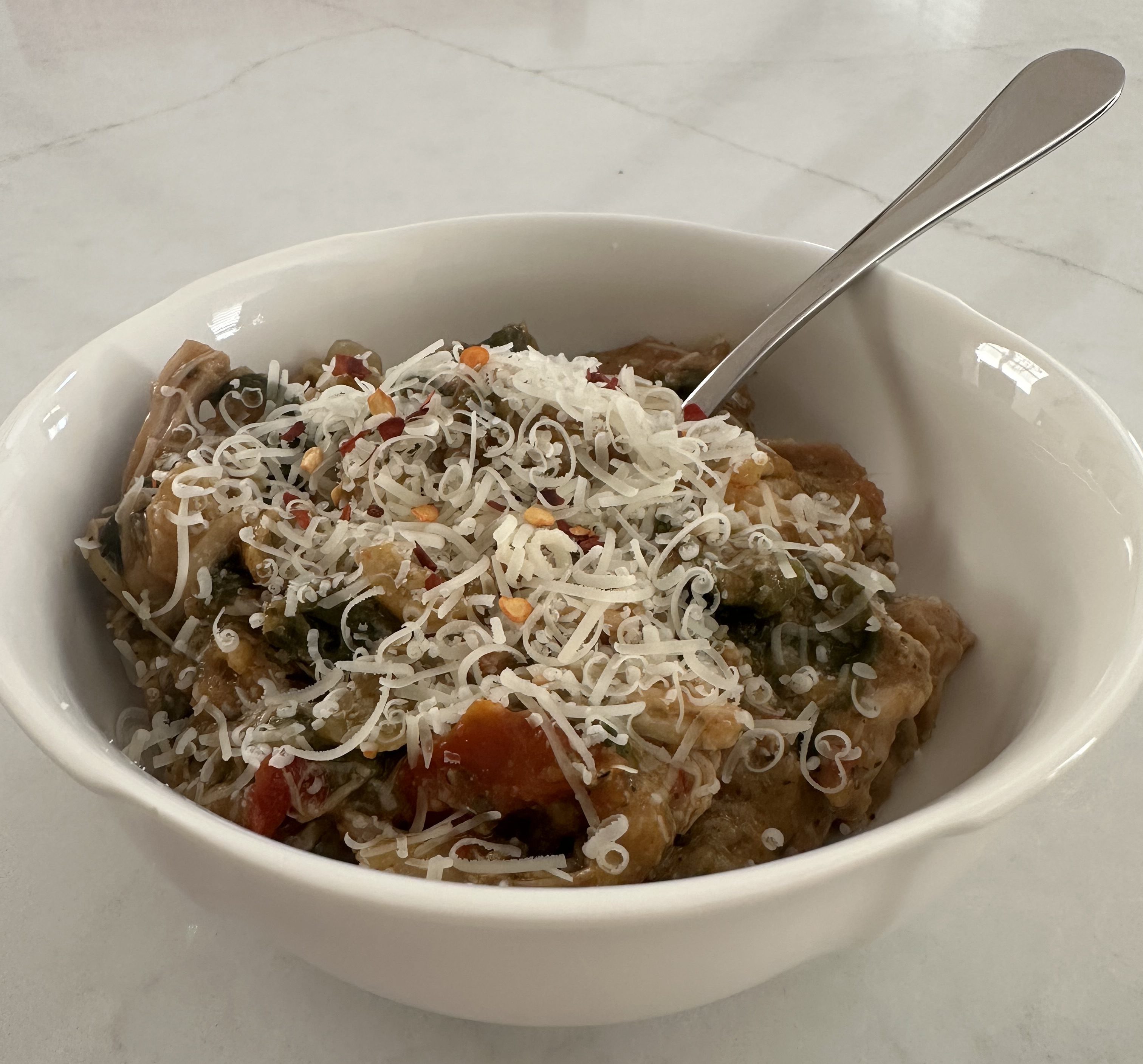 Crockpot Tuscan Chicken
