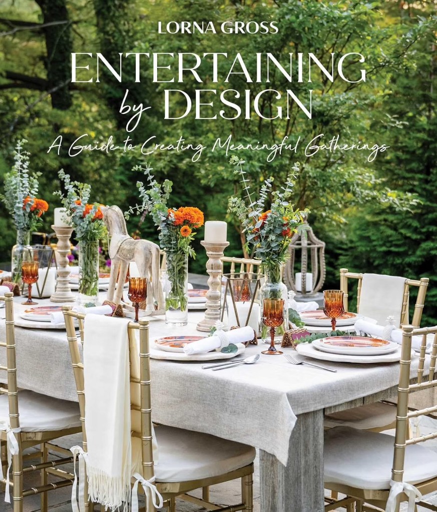 Entertaining by Design coffee table book by Lorna Gross